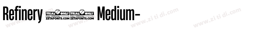 Refinery 35 Medium字体转换